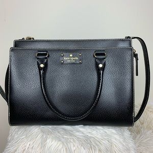 Kate Spade crossbody tote purse black